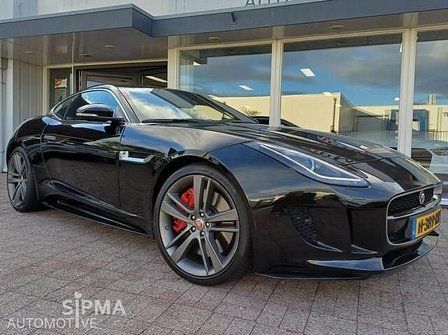 Zwart Occasion 2018 Jaguar F-Type Coupé | € 47.800 (Eerlijke prijs) - Afbeelding 1/4