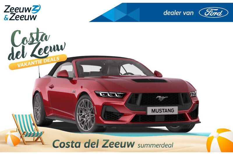 Nieuw 2024 Ford Mustang GT Convertible Cabriolet | € 149.350 - Afbeelding 1/4