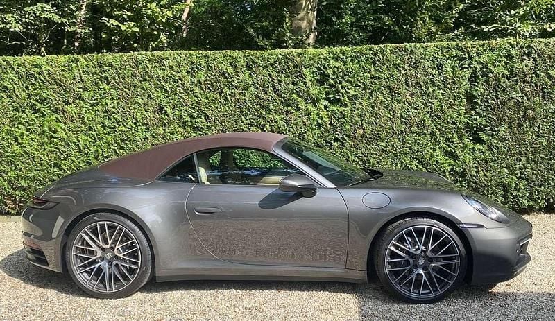 Grijs Gebruikt 2021 Porsche 911 Carrera Cabriolet Cabriolet | € 135.000 (Super prijs) - Afbeelding 1/4