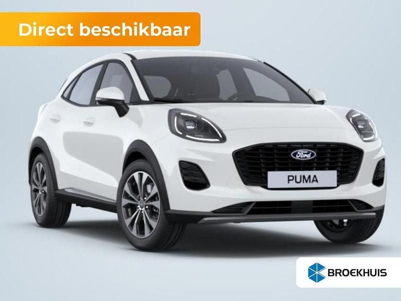Wit Nieuw 2025 Ford Puma Titanium SUV | € 30.680 (Goede deal) - Afbeelding 1/4