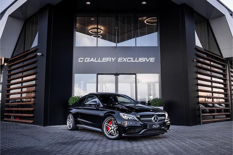 Zwart Gebruikt 2016 Mercedes C63S AMG AMG Coupé | € 51.995 (Super prijs) - Afbeelding 1/4