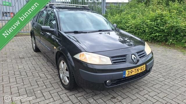 Zwart Gebruikt 2006 Renault Mégane GrandTour Business Stationwagen | € 1.299 (Super prijs) - Afbeelding 1/4