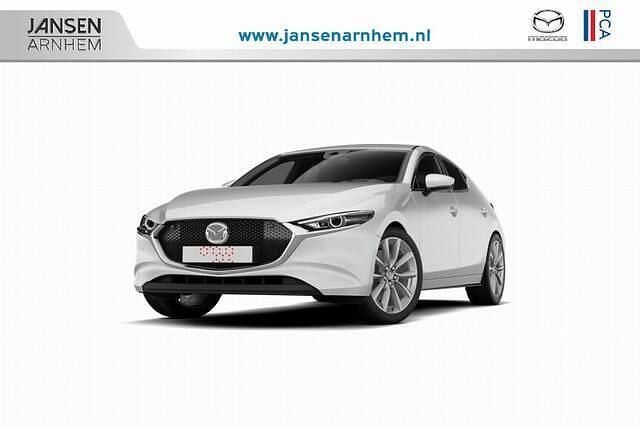 Wit Nieuw 2025 Mazda 3 Nagisa Hatchback | € 40.240 (Duur) - Afbeelding 1/4