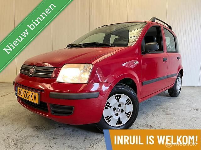 Rood Gebruikt 2008 Fiat Panda Dynamic Hatchback | € 1.650 (Eerlijke prijs) - Afbeelding 1/4