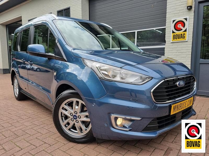 Blauw Gebruikt 2020 Ford Tourneo Connect Titanium MPV | € 20.545 (Duur) - Afbeelding 1/4