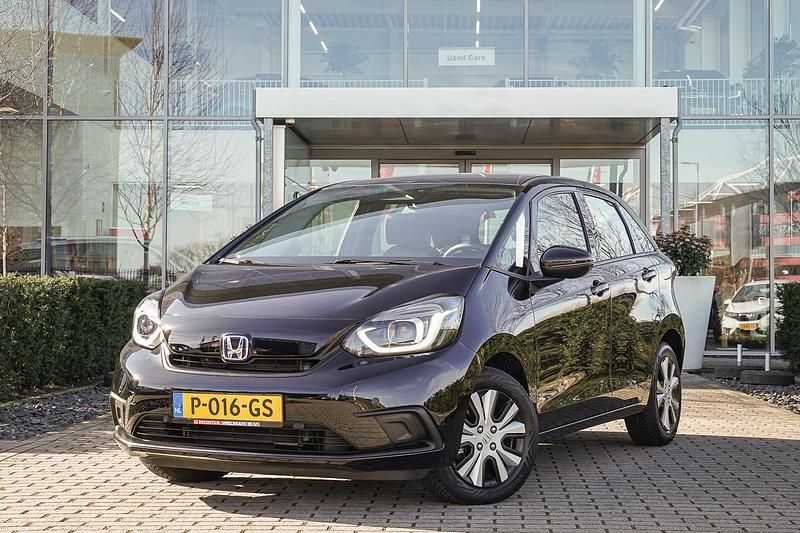 Occasion Honda Jazz Elegance 109 PK (80 kW) 2022 Zwart (metallic) Hatchback