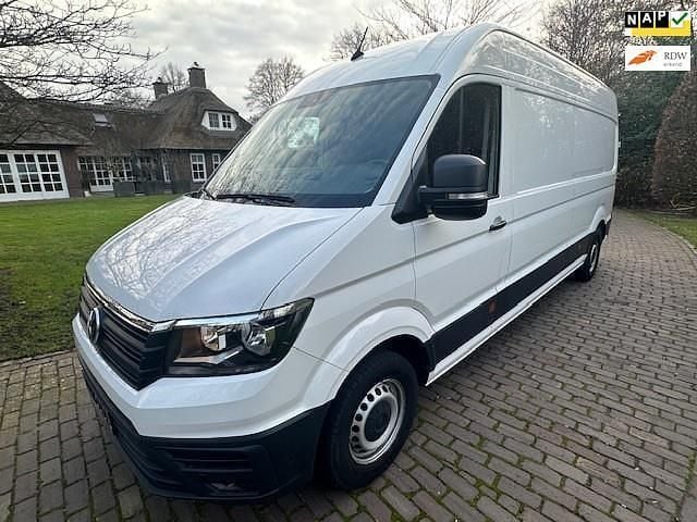 Wit Gebruikt 2021 VW Crafter Highline Van | € 17.950 (Super prijs) - Afbeelding 1/4