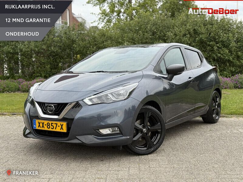 Grijs Gebruikt 2019 Nissan Micra Hatchback | € 10.945 (Eerlijke prijs) - Afbeelding 1/4