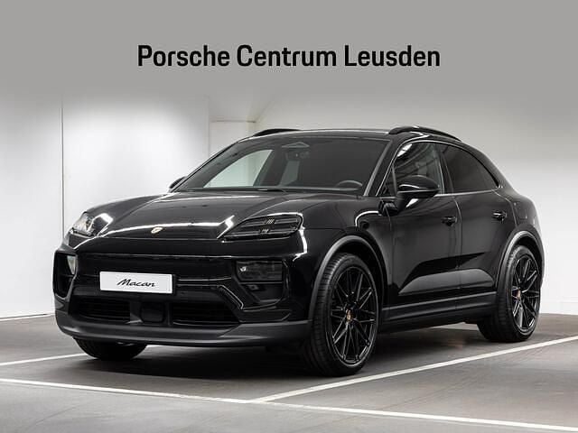 Zwart Nieuw 2025 Porsche Macan SUV | € 127.426 - Afbeelding 1/4