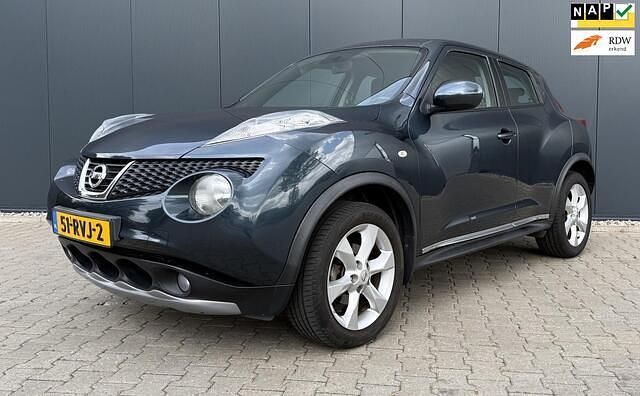 Blauw Gebruikt 2011 Nissan Juke Acenta SUV | € 5.995 (Eerlijke prijs) - Afbeelding 1/4