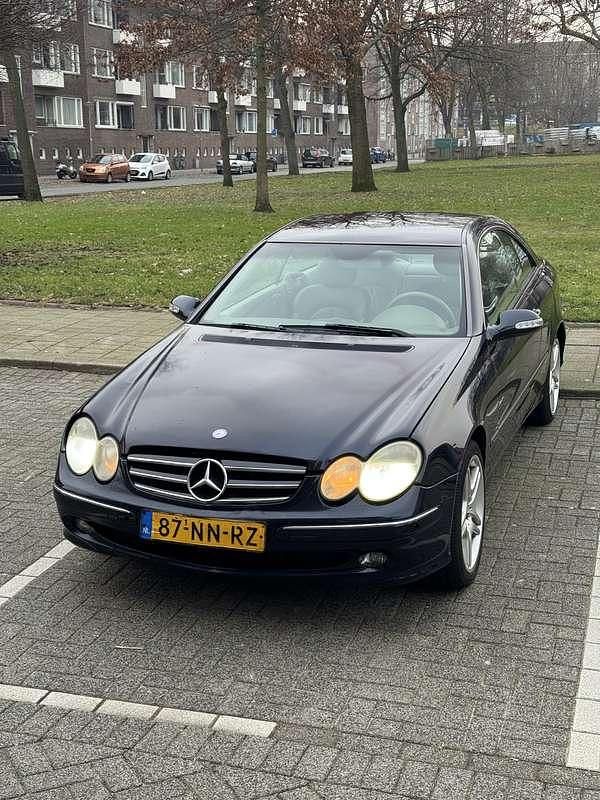 Occasion Mercedes CLK200 Elegance 163 PK (119 kW) 2004 Blauw Coupé