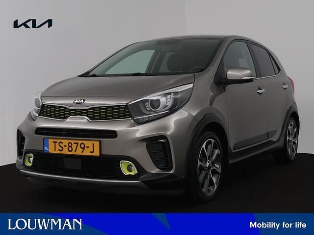 Grijs Gebruikt 2018 Kia Picanto X-Line Hatchback | € 13.450 (Iets duurder) - Afbeelding 1/4