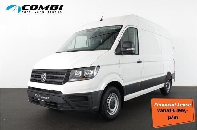 Wit Nieuw 2024 VW Crafter Van | € 36.450 - Afbeelding 1/4