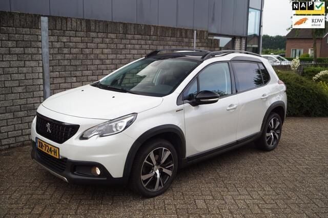 Wit Gebruikt 2019 Peugeot 2008 GT-line SUV | € 11.950 (Eerlijke prijs) - Afbeelding 1/4