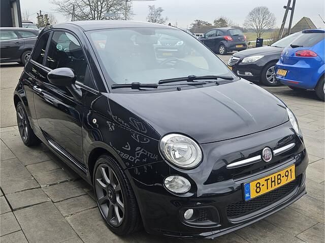 Occasion Fiat 500S 86 PK (63 kW) 2014 Zwart Hatchback