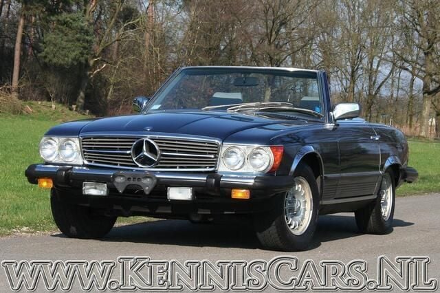 Blauw Gebruikt 1985 Mercedes SL380 Cabriolet | € 19.900 - Afbeelding 1/4