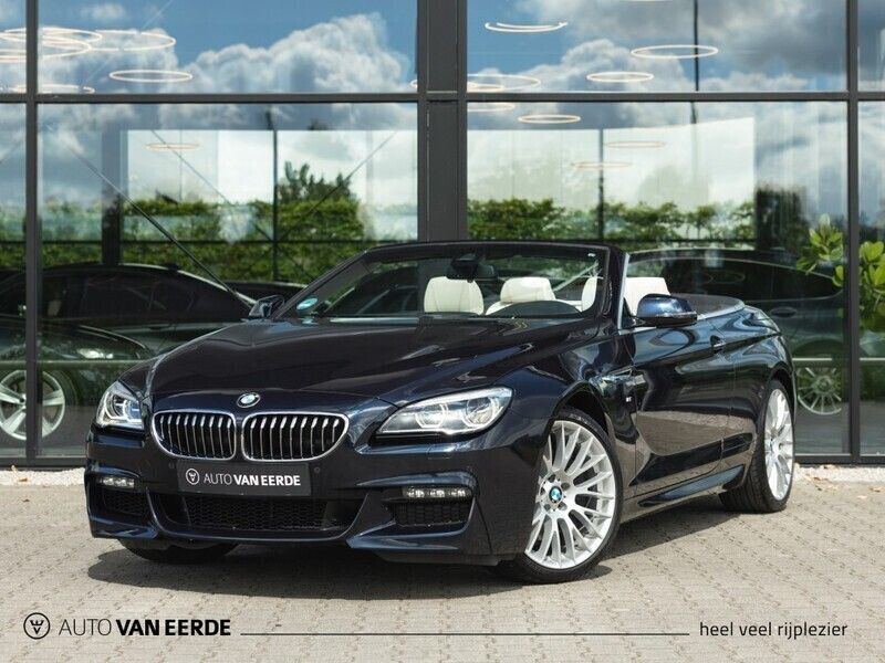 Zwart, metallic lak Gebruikt 2016 BMW 640 Cabriolet M Sport Cabriolet | € 48.950 - Afbeelding 1/4