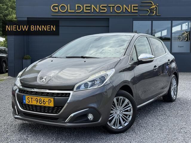 Grijs, metallic lak Gebruikt 2018 Peugeot 208 Allure Hatchback | € 9.743 (Eerlijke prijs) - Afbeelding 1/4