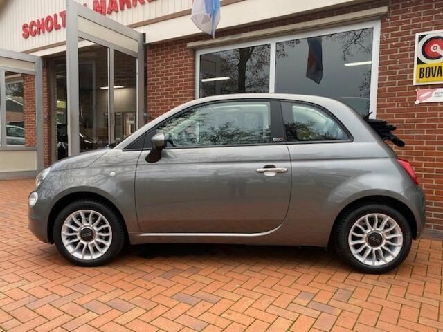 Grijs Gebruikt 2017 Fiat 500C Pop Star Cabriolet | € 11.000 (Eerlijke prijs) - Afbeelding 1/4