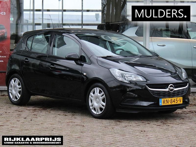 Zwart Gebruikt 2018 Opel Corsa Hatchback | € 10.945 (Eerlijke prijs) - Afbeelding 1/3
