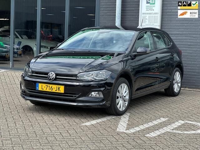 Zwart Gebruikt 2021 VW Polo Comfortline Hatchback | € 14.495 (Goede deal) - Afbeelding 1/4