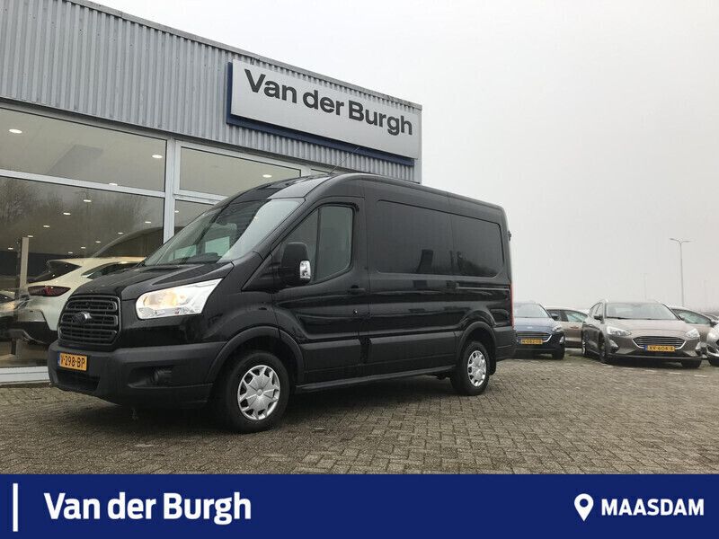 Zwart Gebruikt 2016 Ford Transit Trend Van | € 11.990 (Eerlijke prijs) - Afbeelding 1/4