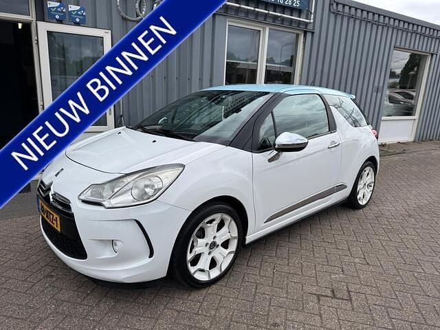 Wit Gebruikt 2010 Citroën DS3 Sport Chic Hatchback | € 3.950 (Eerlijke prijs) - Afbeelding 1/4