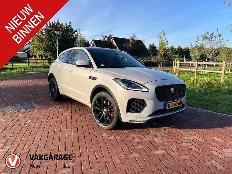 Grijs Gebruikt 2017 Jaguar E-Pace R-Dynamic SUV | € 19.995 - Afbeelding 1/4