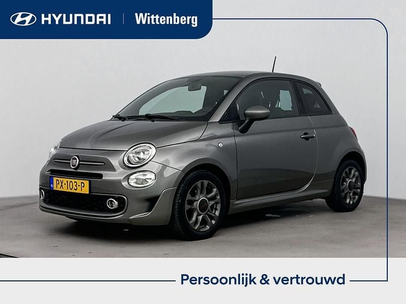 Grijs Gebruikt 2017 Fiat 500 Sport Hatchback | € 8.800 (Goede deal) - Afbeelding 1/4