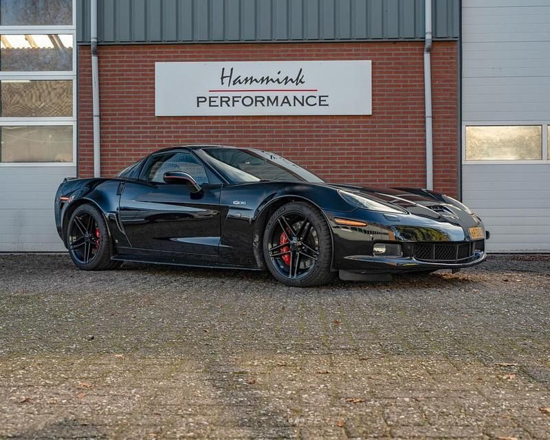 Zwart (metallic) Occasion 2010 Corvette Z06 Coupé | € 55.000 - Afbeelding 1/4