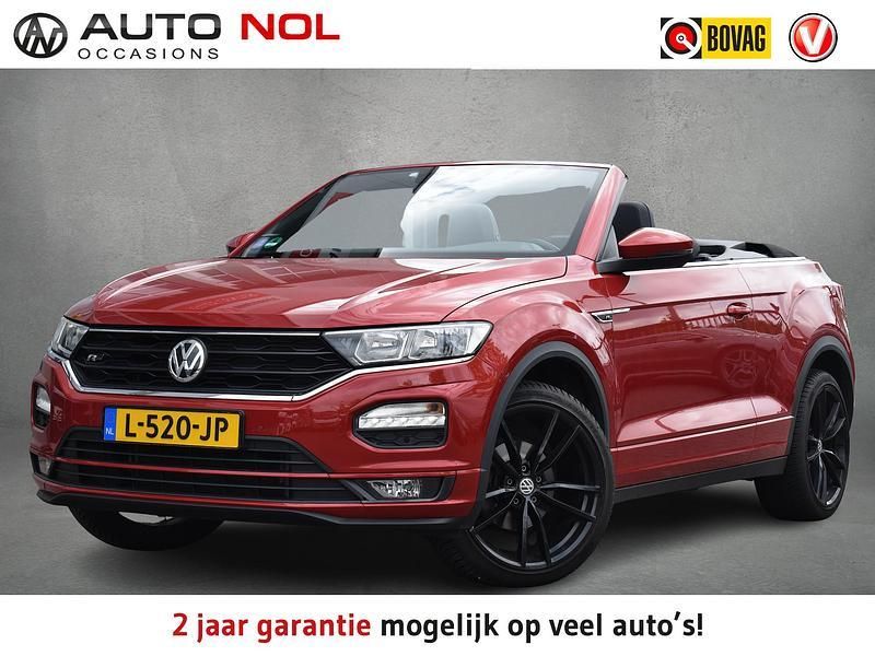 Rood Gebruikt 2020 VW T-Roc Cabriolet R-line Cabriolet | € 26.950 (Eerlijke prijs) - Afbeelding 1/4