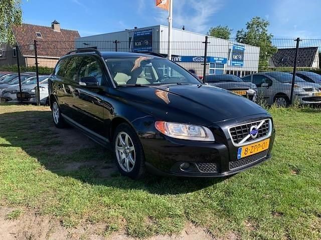Occasion Volvo V70 Drive Kinetic 109 PK (80 kW) 2010 Zwart Stationwagen