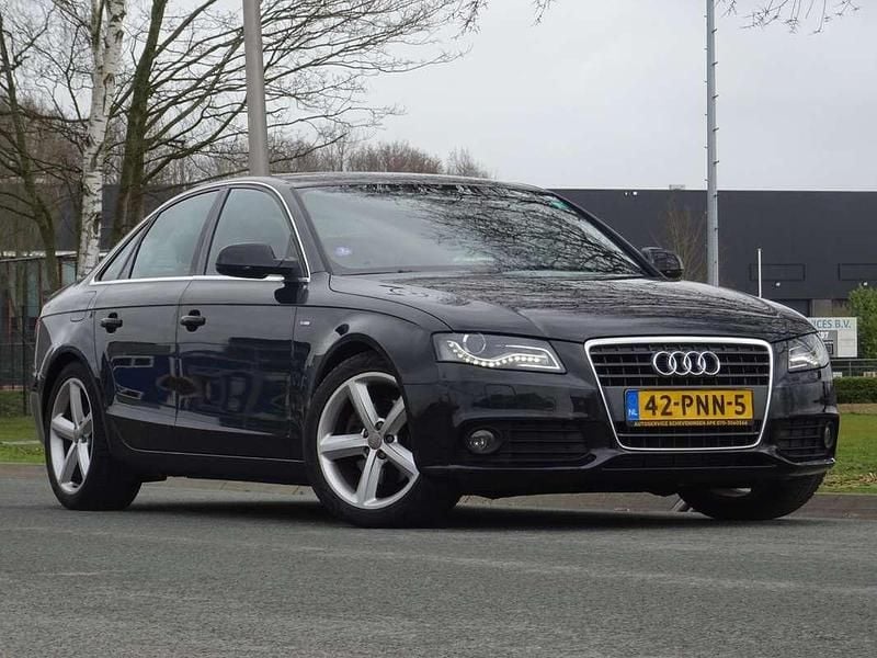 Occasion Audi A4 S-Line 161 PK (118 kW) 2011 Zwart Sedan