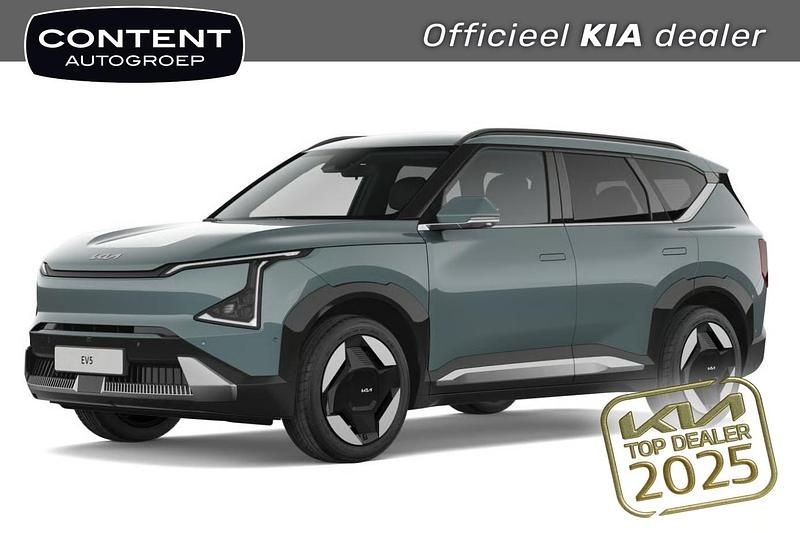 Iceberg green (groen metallic) Nieuw 2025 Kia EV5 Advance SUV | € 46.740 (Eerlijke prijs) - Afbeelding 1/4