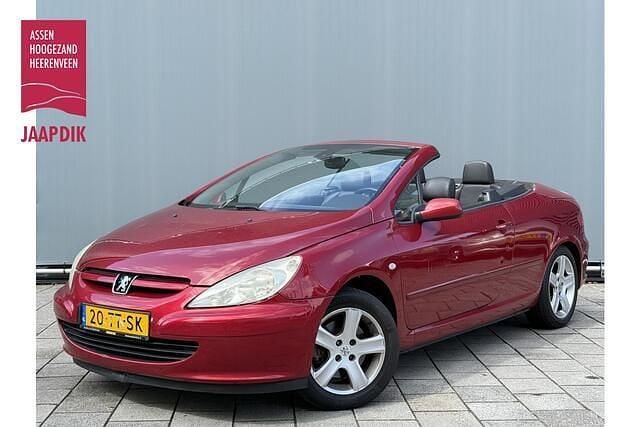 Rood Gebruikt 2004 Peugeot 307 CC Cabriolet | € 1.899 (Super prijs) - Afbeelding 1/4