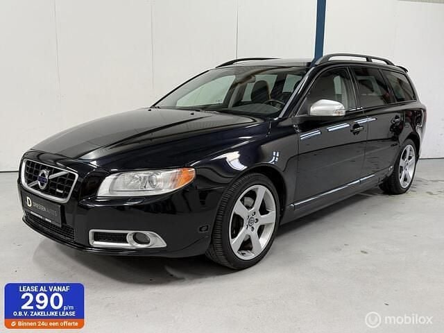 Zwart Occasion 2011 Volvo V70 R-Design Stationwagen | € 17.945 - Afbeelding 1/4