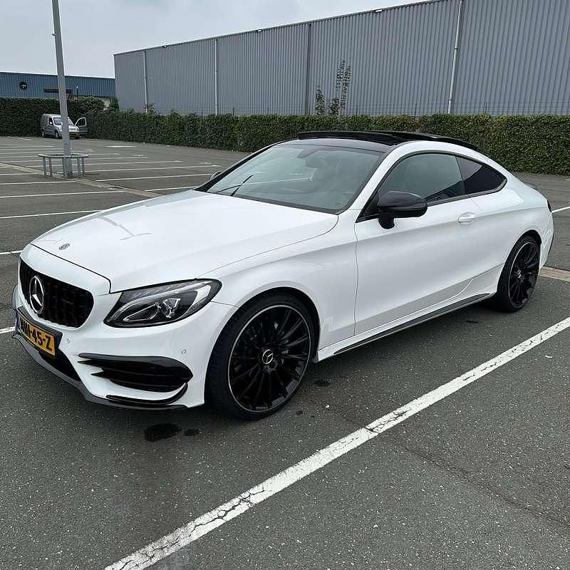 Occasion Mercedes C180 Prestige 156 PK (114 kW) 2017 Wit Coupé