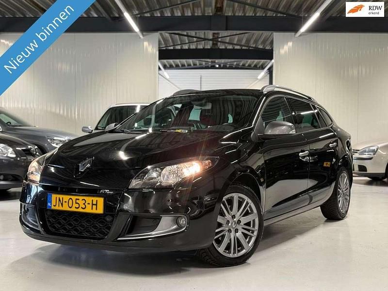 Zwart Gebruikt 2012 Renault Mégane GT Line GT-Line Stationwagen | € 3.440 (Goede deal) - Afbeelding 1/4