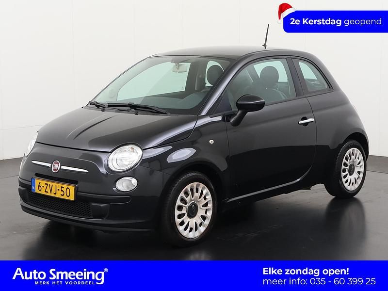 Zwart Gebruikt 2015 Fiat 500 Pop Hatchback | € 6.690 (Eerlijke prijs) - Afbeelding 1/4