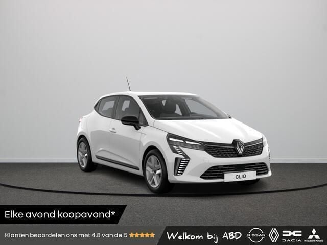 Wit Nieuw 2025 Renault Clio V Evolution Hatchback | € 25.865 (Super prijs) - Afbeelding 1/2