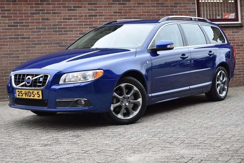 Blauw Gebruikt 2008 Volvo V70 Ocean Race Stationwagen | € 9.949 (Goede deal) - Afbeelding 1/4