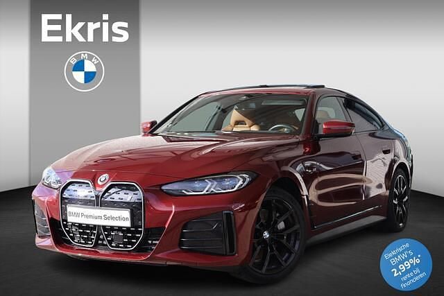 Rood Occasion 2022 BMW i4 Executive Sedan | € 39.500 (Goede deal) - Afbeelding 1/4
