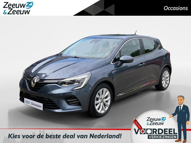 Grijs Gebruikt 2019 Renault Clio IV Intens Hatchback | € 11.950 (Eerlijke prijs) - Afbeelding 1/4
