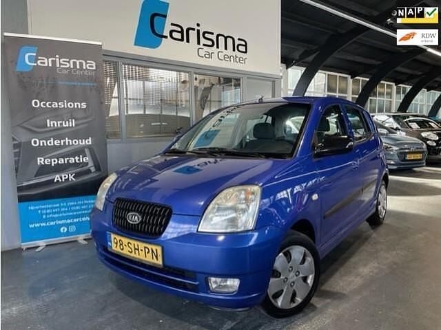 Blauw Gebruikt 2006 Kia Picanto Hatchback | € 1.795 (Eerlijke prijs) - Afbeelding 1/4