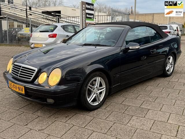 Zwart Gebruikt 2000 Mercedes 200 Avantgarde Cabriolet | € 4.499 (Super prijs) - Afbeelding 1/4
