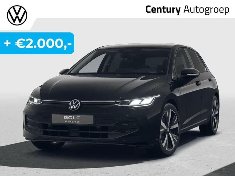 Zwart Nieuw 2025 VW Golf VIII Edition Hatchback | € 39.200 (Goede deal) - Afbeelding 1/4