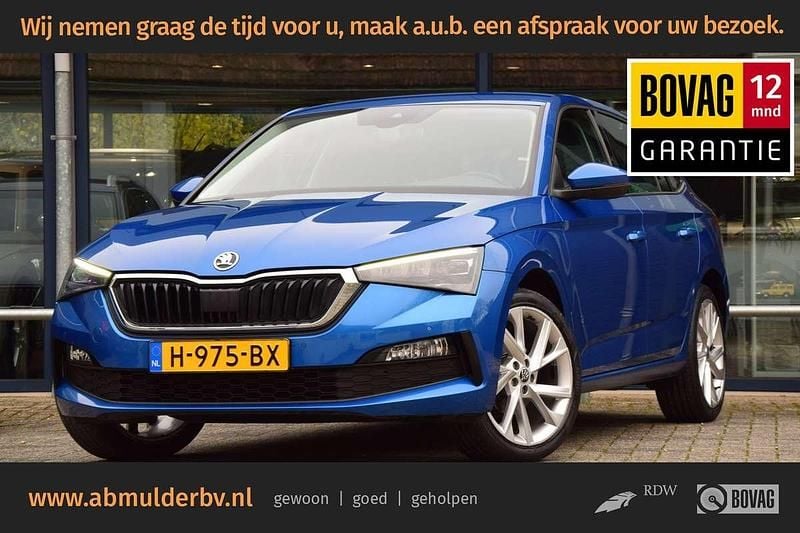 Blauw Occasion 2020 Skoda Scala Business Line Hatchback | € 18.890 (Eerlijke prijs) - Afbeelding 1/3