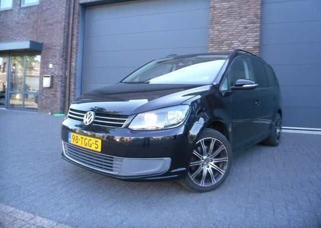 Zwart Gebruikt 2012 VW Touran Comfortline MPV | € 4.900 (Super prijs) - Afbeelding 1/4
