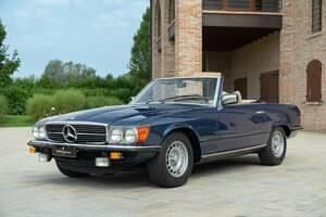 Blauwblu Gebruikt 1977 Mercedes SL450 Cabriolet | € 59.000 - Afbeelding 1/4