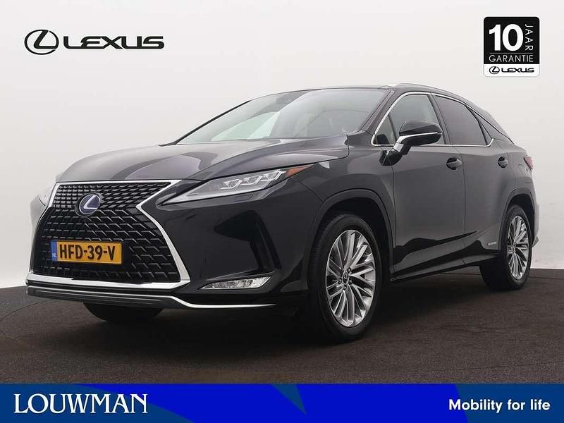 Zwart Gebruikt 2021 Lexus RX450h President Line SUV | € 55.000 (Eerlijke prijs) - Afbeelding 1/3